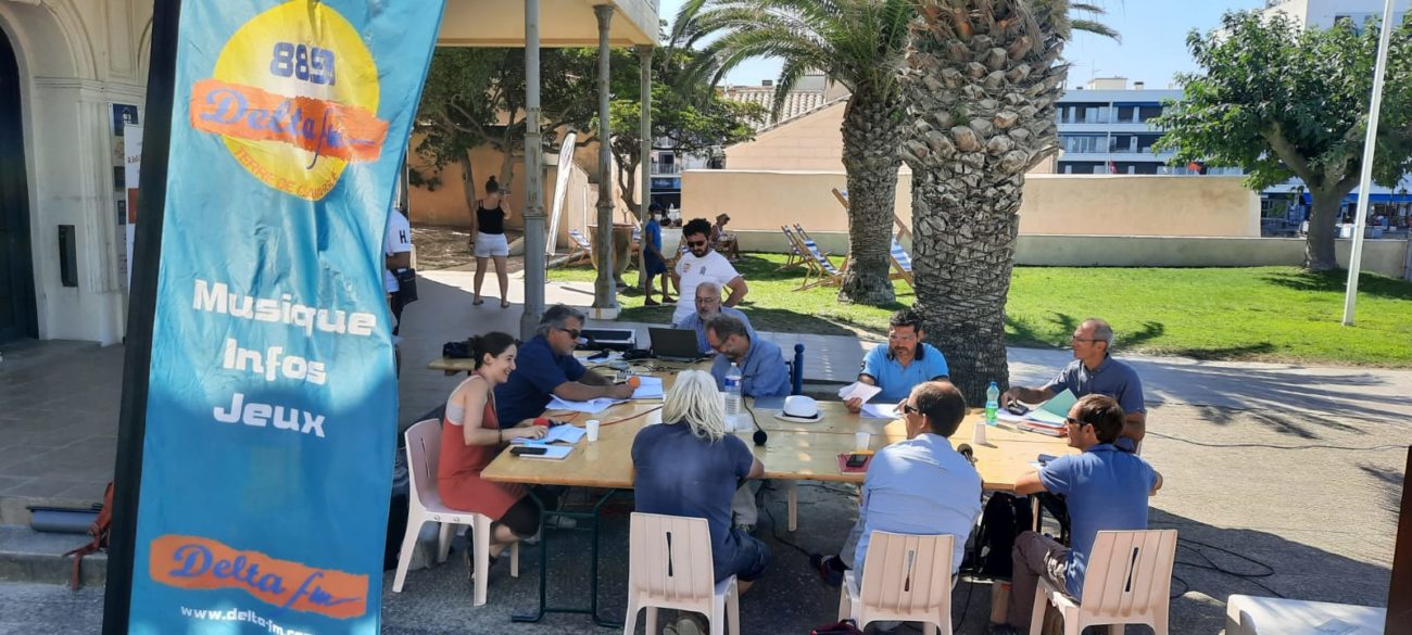 Plateau radio au Grau du Roi - 19/07/2021