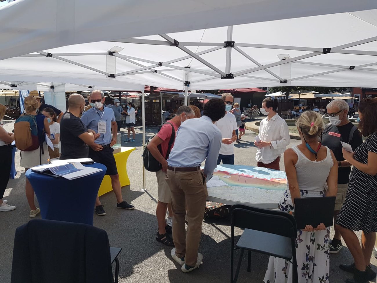 Débat mobile à Sète - 03/08/2021